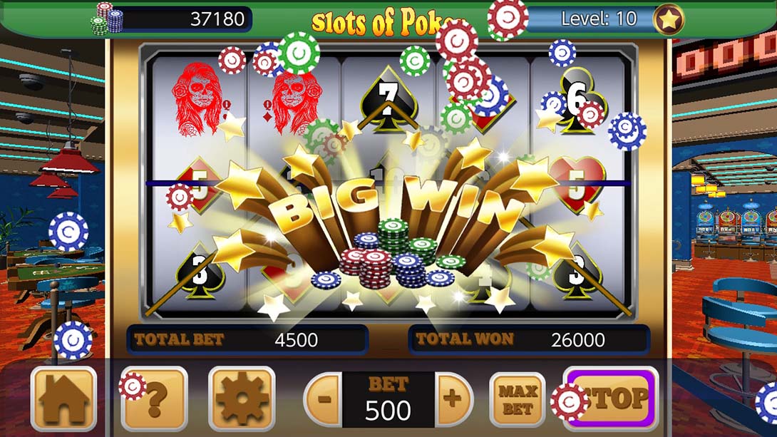 在Aces玩扑克 Slots of Poker at Aces Casino截图
