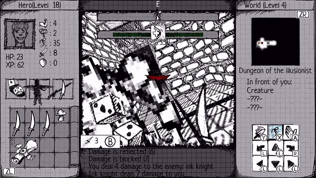 手绘地牢 Drawngeon: Dungeons of Ink and Paper截图