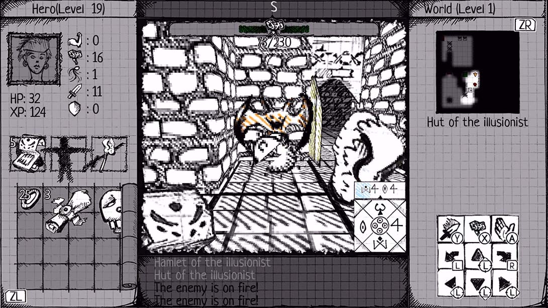 手绘地牢 Drawngeon: Dungeons of Ink and Paper截图