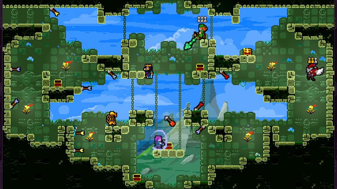塔倒 towerfall截图