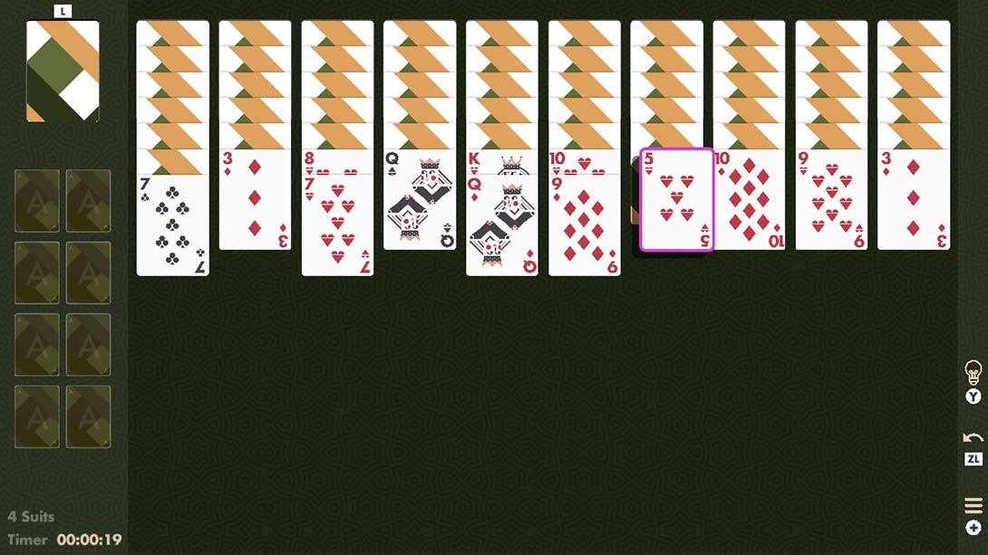 Solitaire Spider Minimal截图