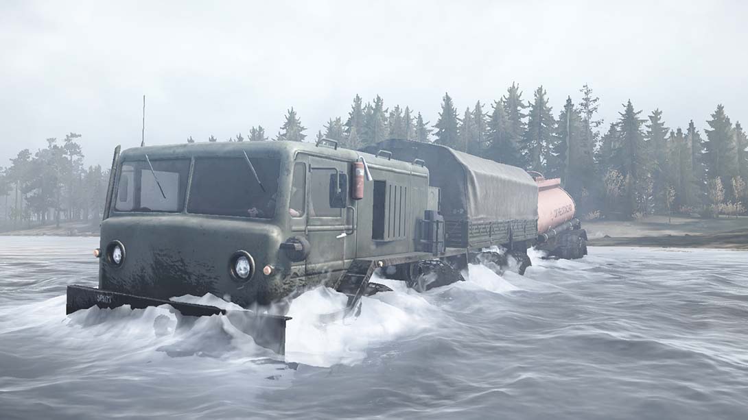 旋转轮胎 泥泞奔驰 Spintires MudRunner American Wilds截图