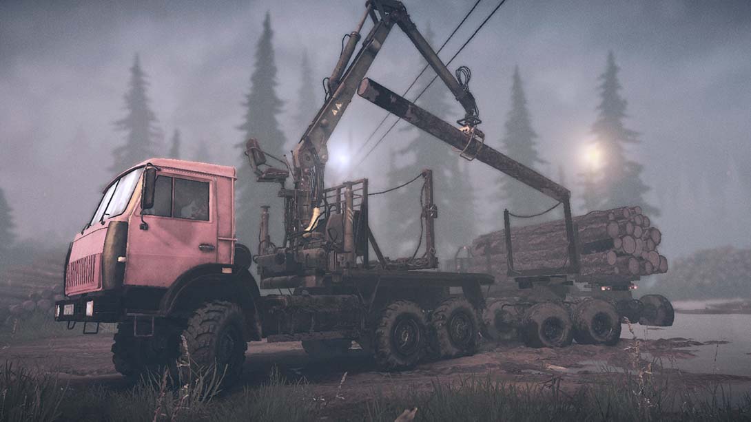 旋转轮胎 泥泞奔驰 Spintires MudRunner American Wilds截图