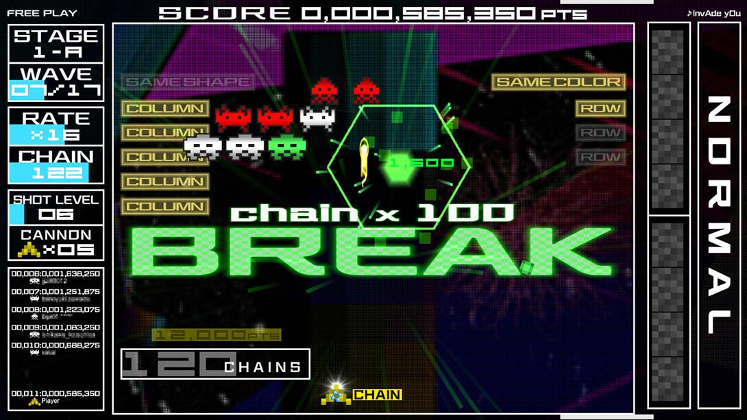 SPACE INVADERS FOREVER截图