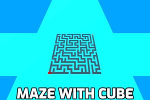 Maze with cube