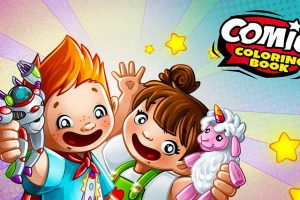 Comic Coloring Book