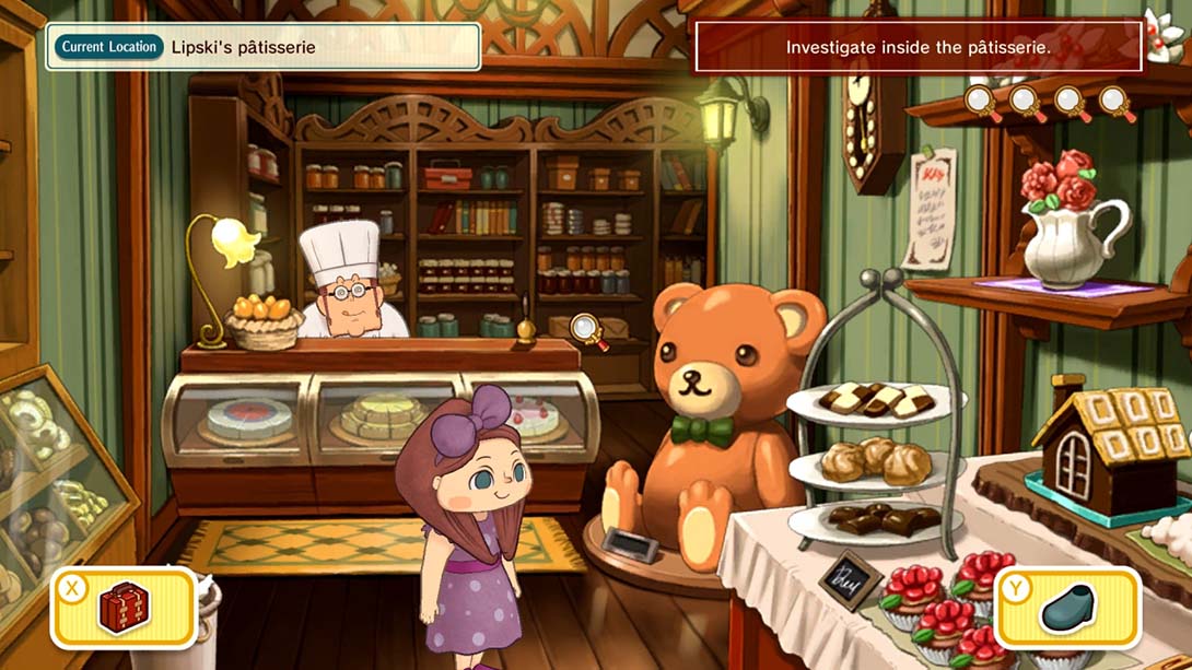雷顿神秘之旅：卡特丽艾尔和大富翁的阴谋 豪华版 LAYTON...截图