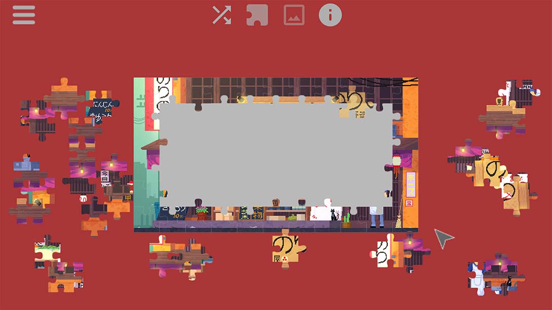 Daylife in Japan - Pixel Art Jigsaw Puzzle截图