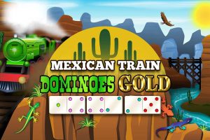墨西哥货车多米诺骨金牌 Mexican Train Dominoes Gold