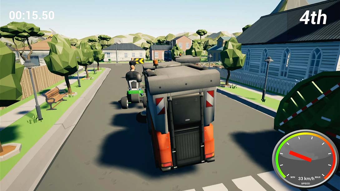 割草机游戏 赛车 Lawnmower Game：Racing截图