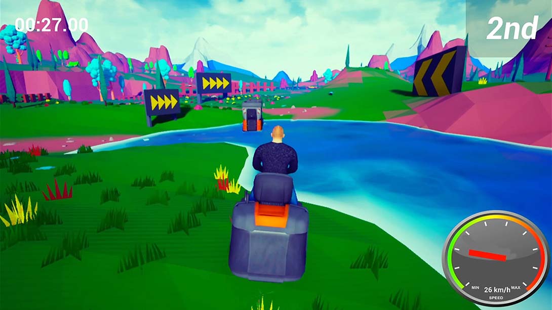 割草机游戏 赛车 Lawnmower Game：Racing截图