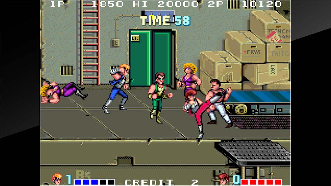 街机档案：双截龙1 Arcade Archives DOUBLE DRAGON截图