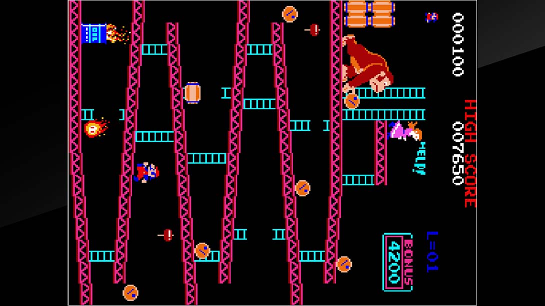 街机档案：大金刚 Arcade Archives DONKEY KONG截图