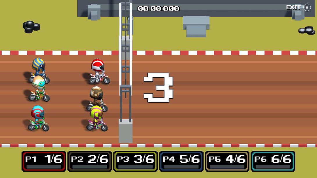 Dirt Bike Retro截图