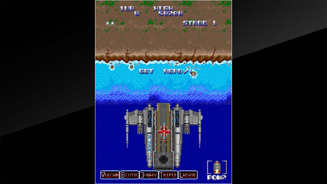 街机博物馆:A-JAX Arcade Archives A-JAX截图