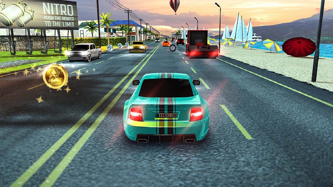 公路赛车:高速竞逐 Road Racing: Highway Car Chase截图