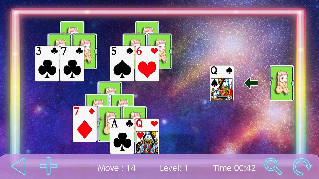十二生肖三峰纸牌 Zodiac Tri Peaks Solitaire截图