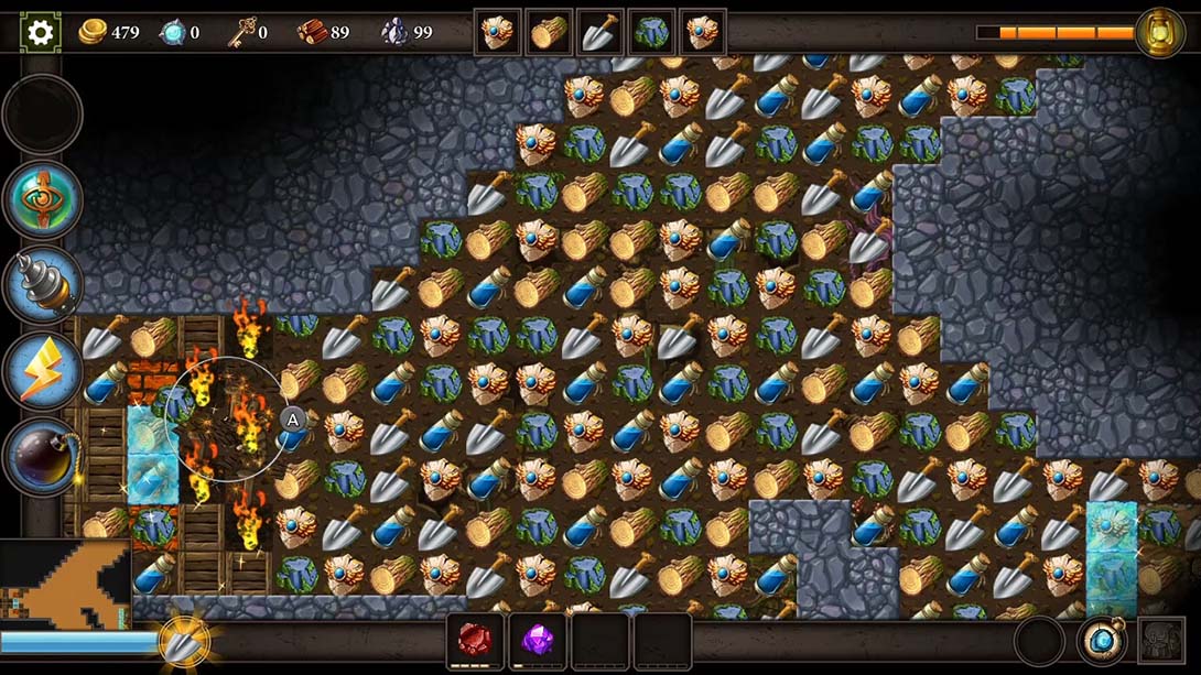 洞穴探险：挖矿比赛 SpelunKing: The Mine Match截图