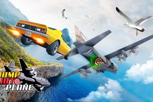 跳上飞机 Jump into the Plane