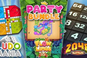 Party Bundle: Ludomania & Flowlines VS & 2048 Battles