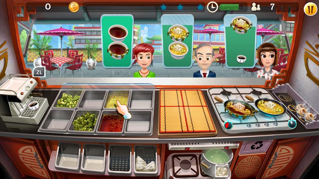 餐车大亨：亚洲美食 Food Truck Tycoon - Asian Cuisine截图