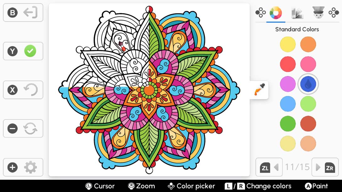 成人填色书 Coloring Book for Adults截图