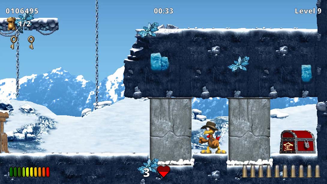 怪鸡跑酷:宝藏猎人 2 Moorhuhn Jump and Run 'Traps and Treasures 2'截图