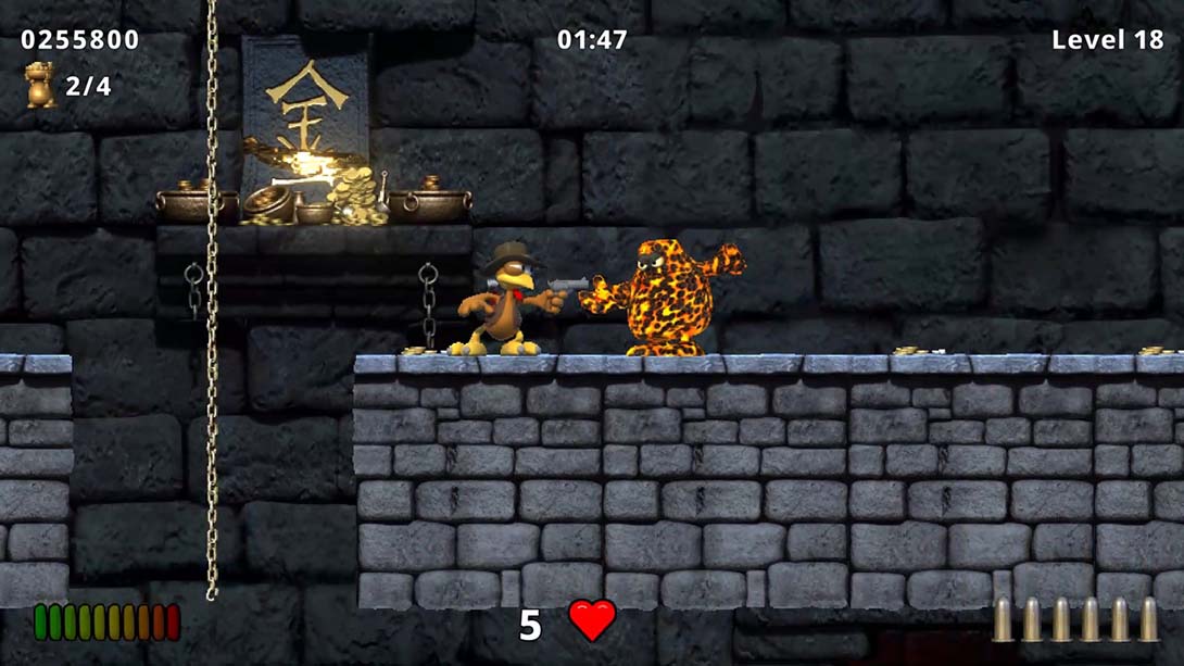 怪鸡跑酷:宝藏猎人 2 Moorhuhn Jump and Run 'Traps and Treasures 2'截图
