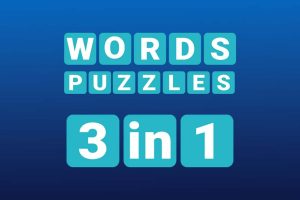 Words Puzzles 3 in 1