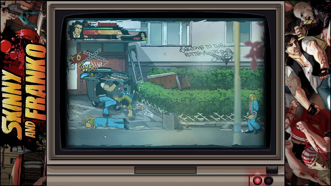 Skinny and Franko: Fists of Violence截图