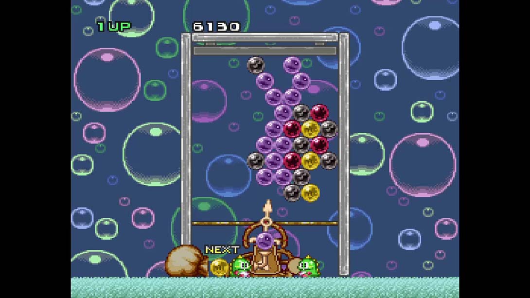 泡泡龙16位主机版 .Puzzle Bobble Bust-a-Move (16-Bit Console Version)截图