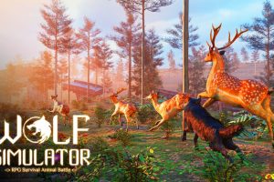 狼生存模拟器 Wolf Simulator: RPG Survival Animal Battle