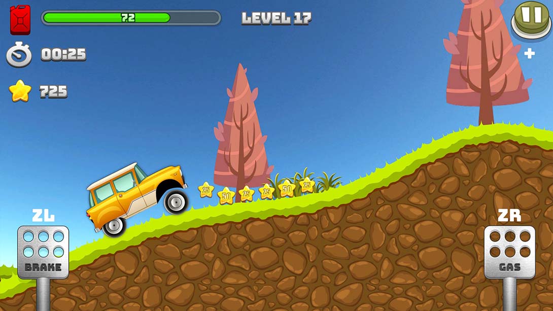 爬山赛车大师:真实物理街机赛车 Mountain Climb Driver: Real Physics Arcade Racing截图