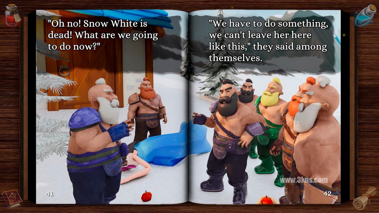 白雪公主：互动书 Snow White: Interactive Book截图