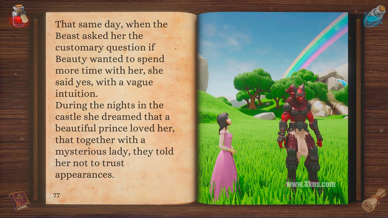 美女与野兽：互动书 Beauty and the Beast: Interactive Book截图