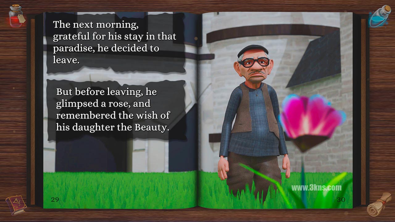 美女与野兽：互动书 Beauty and the Beast: Interactive Book截图