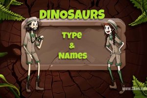 恐龙的种类和名称 Dinosaurs Types and names