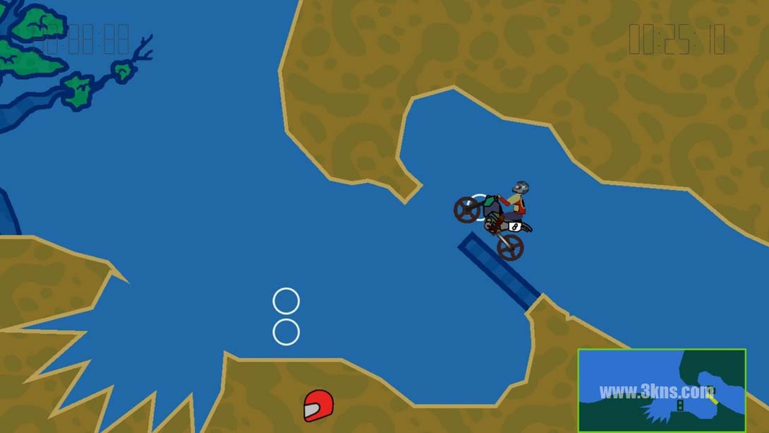 【美版】疯狂摩托车2 Elasto Mania II截图