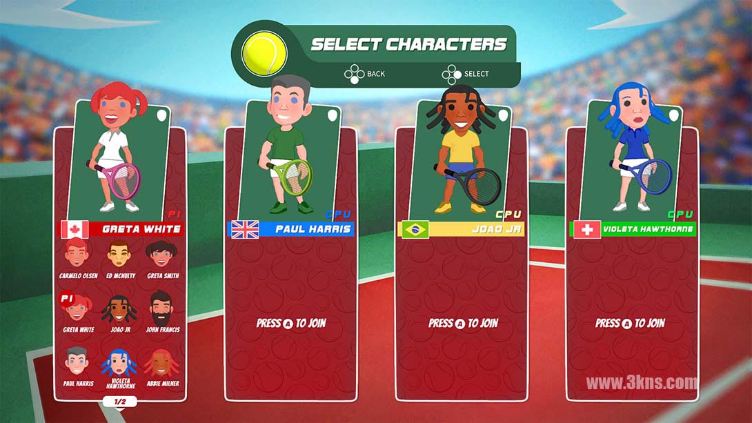 超级爆裂网球 .Super Tennis Blast截图