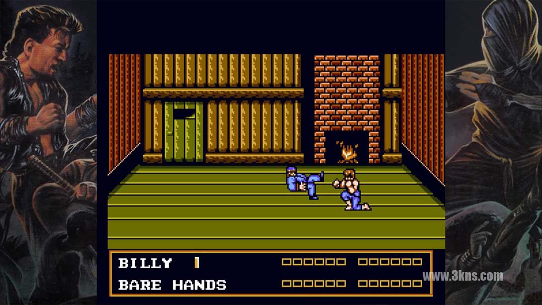 【美版】双截龙3：罗塞塔之石 .DOUBLE DRAGON Ⅲ: The Sacred Stones截图