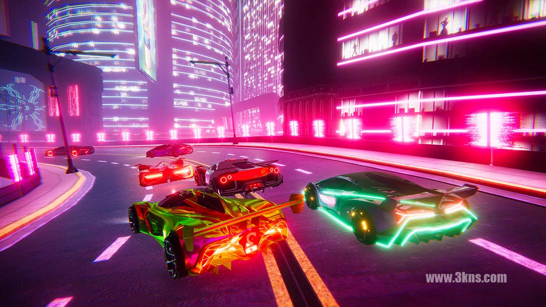【港版】霓虹灯漂流者-赛博飙车 .Neon Drifter - Cyber Racing截图