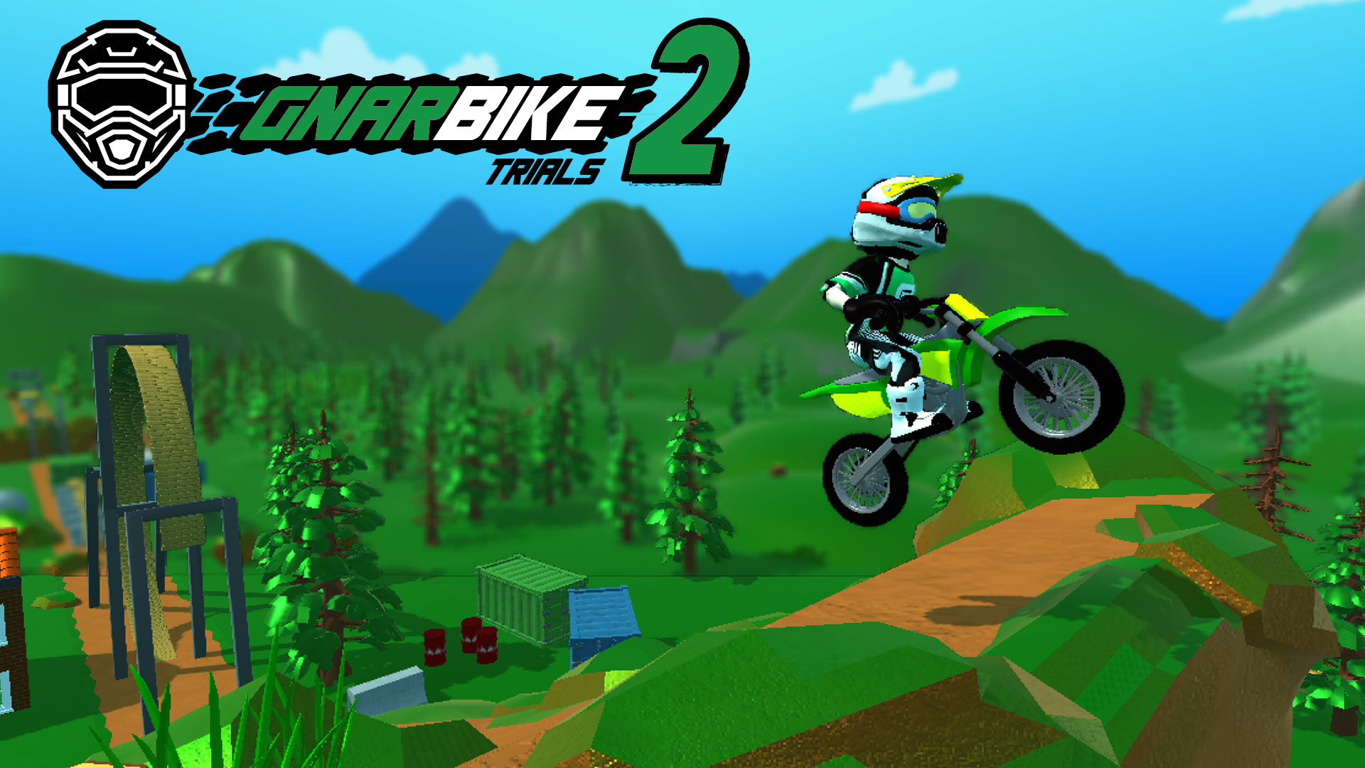 【美版】自行车试验2 .GnarBike Trials 2