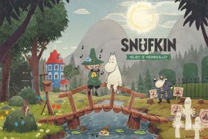 【美版】史力奇 姆明谷的旋律 .Snufkin Melody of Moominvalley