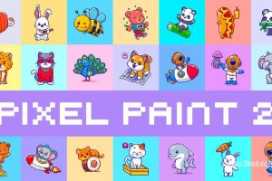 【美版】像素画2 .Pixel Paint 2