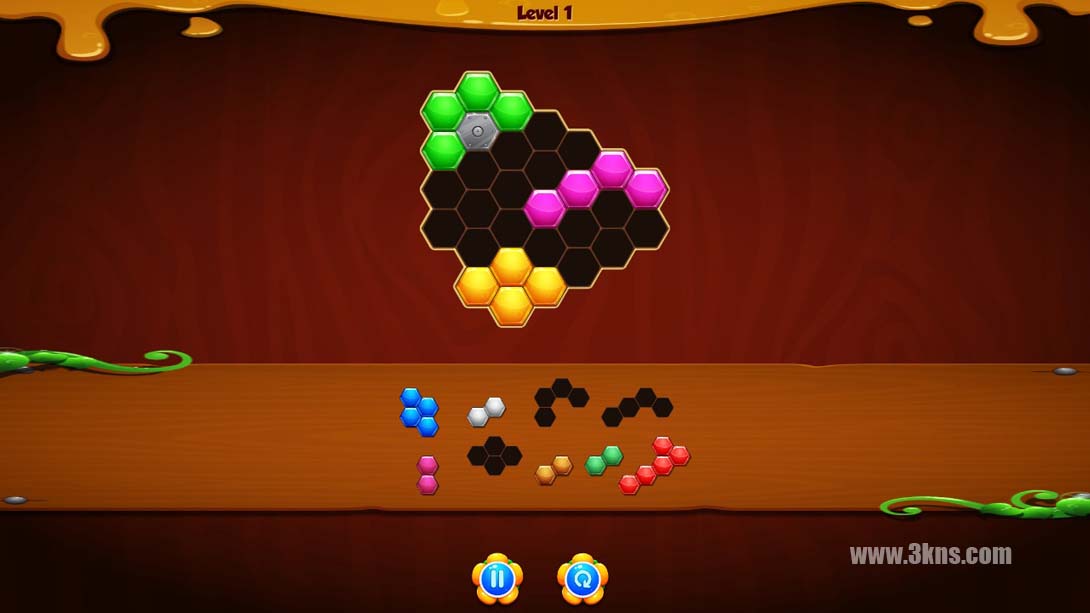 【美版】六边形拼图块 .Hexa Puzzle Block截图