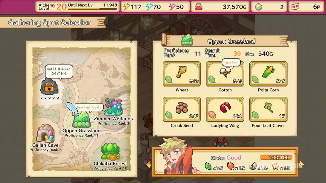 微笑的炼金术师（1.0.0）金手指截图