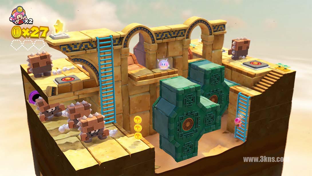前进 奇诺比奥队长/Captain Toad: Treasure Tracker（1.3-1.4）汉化版金手指截图