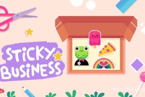 【美版】小小贴纸铺 .Sticky Business