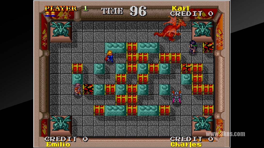 【美版】街机档案馆魔城英雄物語 .Arcade Archives Exvania截图