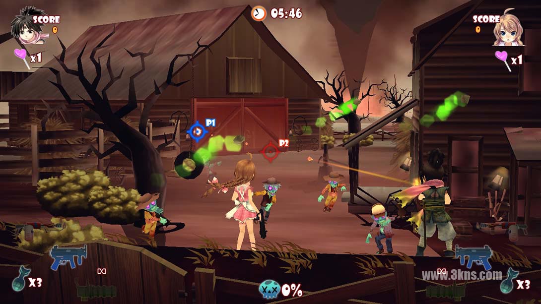 僵尸梦游仙境DX Zombie Panic in Wonderland DX（1.0.2）金手指截图